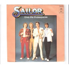 SAILOR - Give me shakespeare